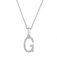 Sabrina Designs Co. 14k Gold & Diamond Initial Necklace  G fv