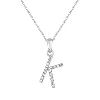 Sabrina Designs Co. 14k Gold & Diamond Initial Necklace  K fv