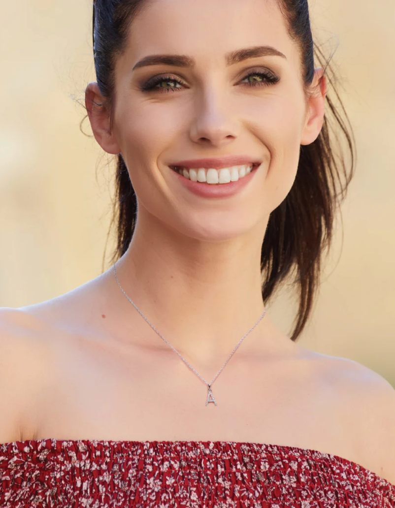Sabrina Designs Co. Diamond Initial Necklace 