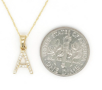 Sabrina Designs Co. Diamond Initial Necklace 