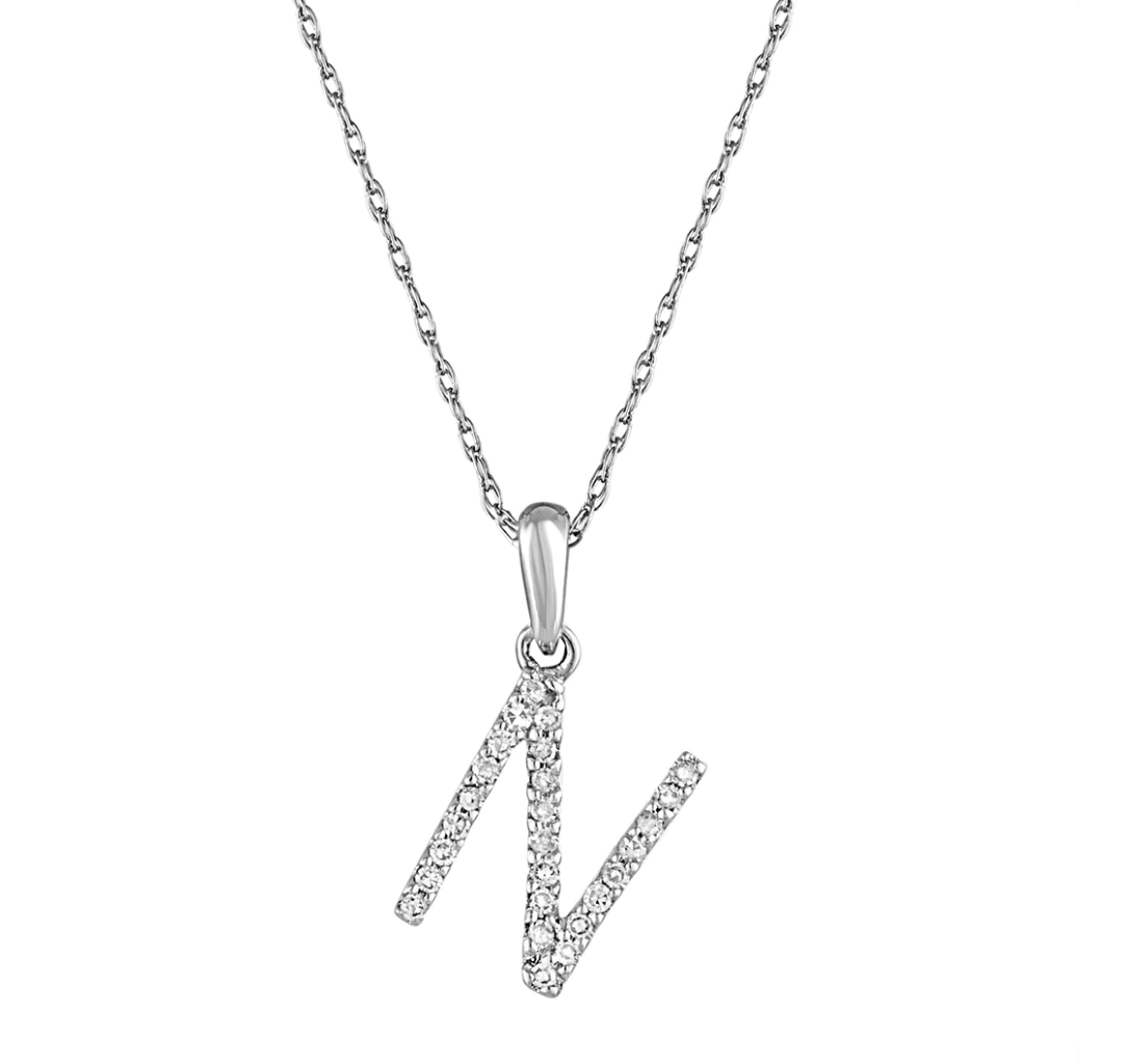 Sabrina Designs Co. Diamond Initial Necklace 