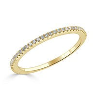 myGemma Diamond Eternity Band in 14K Yellow Gold fv