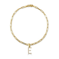 myGemma 14k Gold & Diamond Initial 