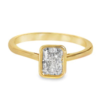myGemma 1 ctw Yellow Gold Lab Grown Diamond Ring fv