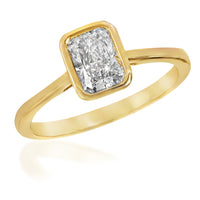 myGemma 1 ctw Yellow Gold Lab Grown Diamond Ring pv