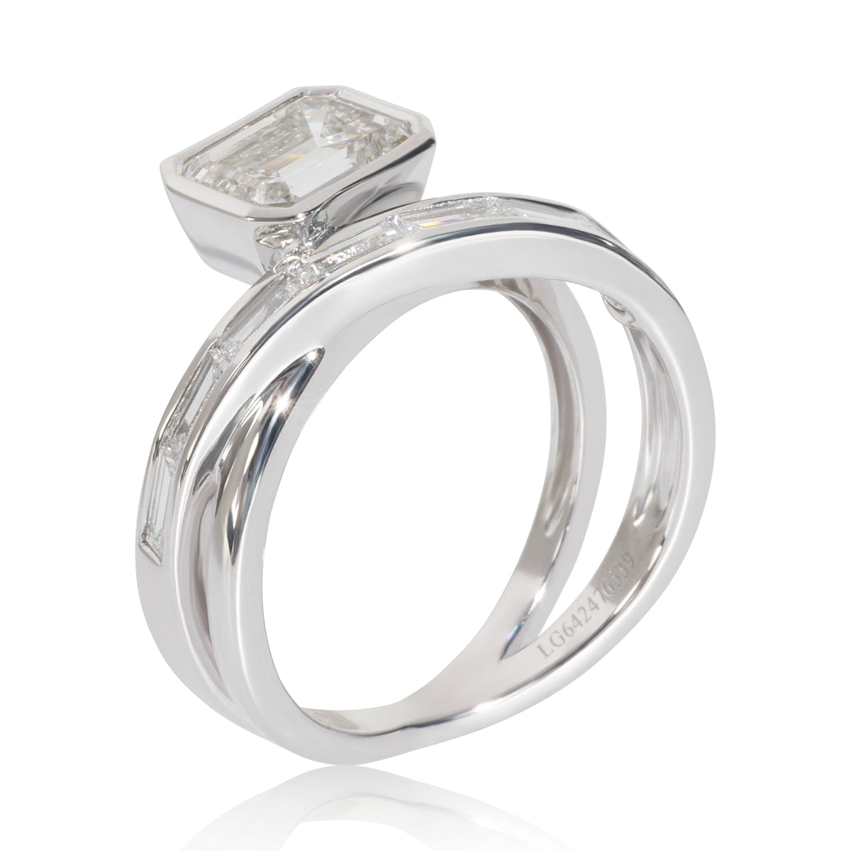myGemma 2.97 ctw White Gold Lab Grown Diamond Ring bv