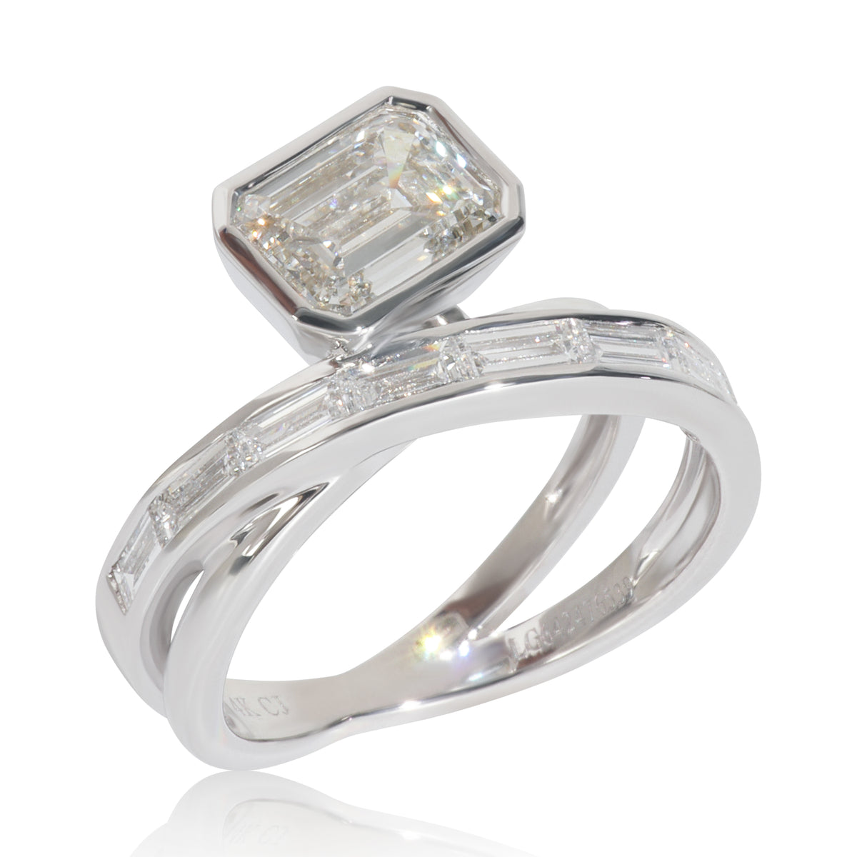 myGemma 2.97 ctw White Gold Lab Grown Diamond Ring pv