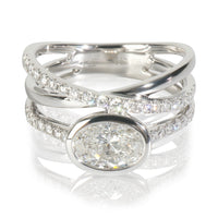myGemma 1.41 ctw White Gold Lab Grown Diamond Ring fv