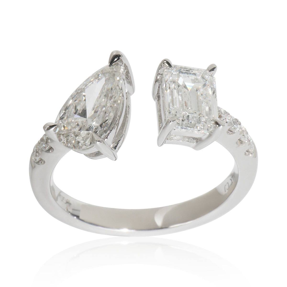 myGemma 2.19 ctw White Gold Lab Grown Diamond Ring pv