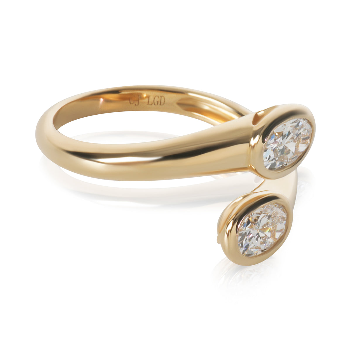myGemma 1.04 ctw Yellow Gold Lab Grown Diamond Ring sv