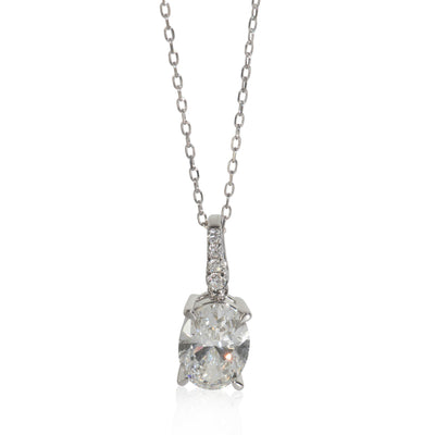 myGemma 1.56 ctw White Gold Lab Grown Diamond Pendant fv