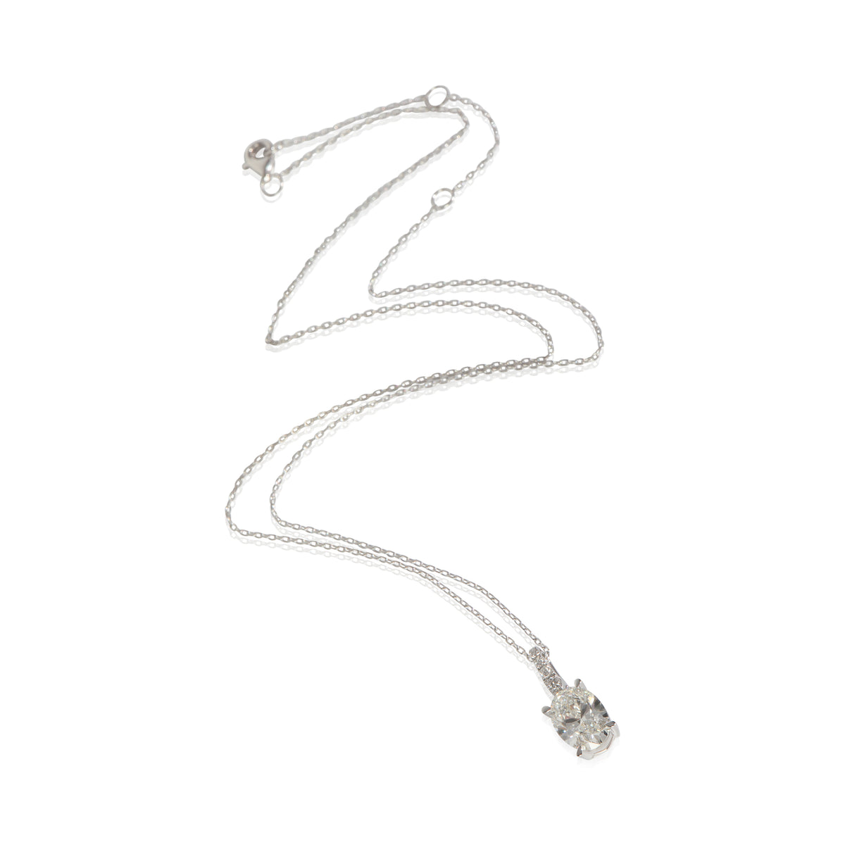 myGemma 1.56 ctw White Gold Lab Grown Diamond Pendant pv