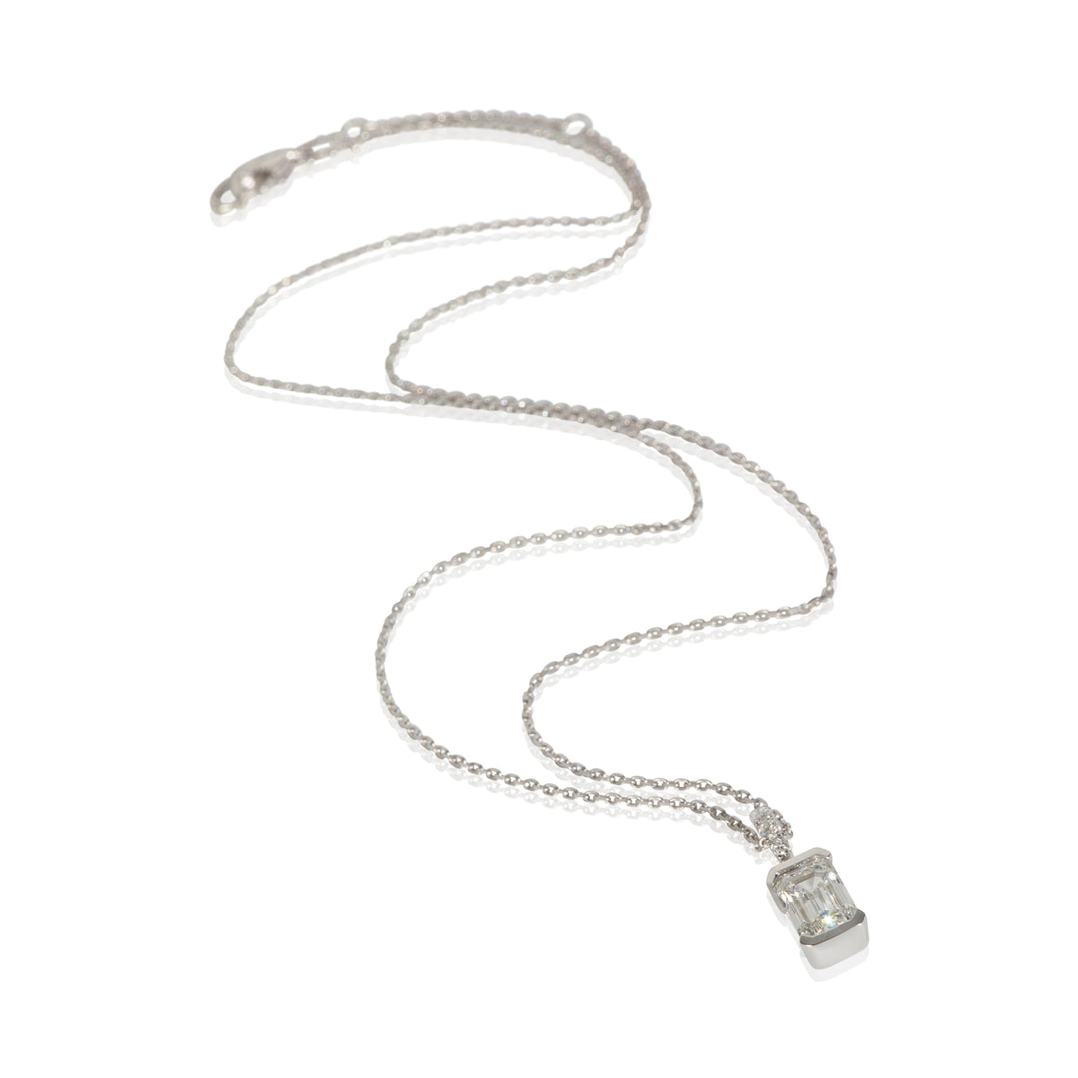 myGemma 1.06 ctw White Gold Lab Grown Diamond Pendant pv
