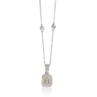 myGemma 1.23 ctw White Gold Lab Grown Diamond Pendant fv