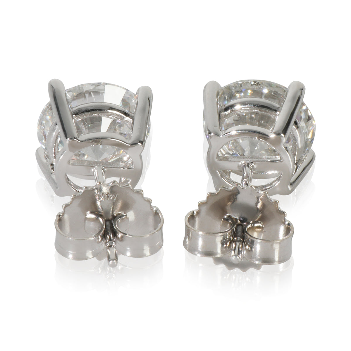 myGemma 4.11 ctw White Gold Lab Grown Diamond Earrings pv