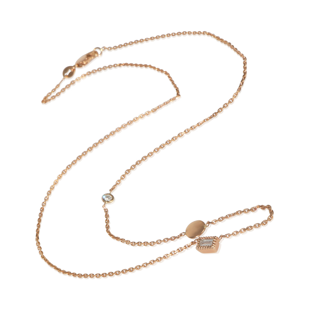 myGemma Rose Gold Diamond Pendant pv