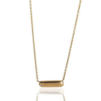 myGemma Yellow Gold Diamond Mini Taken Pendant fv