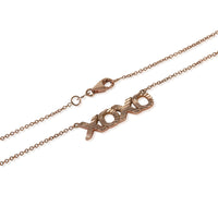 myGemma Rose Gold  XOXO Pendant sv