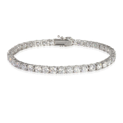 myGemma 11.55 ctw White Gold Lab Grown Diamond Bracelet fv