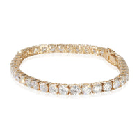myGemma 13 ctw Yellow Gold Lab Grown Diamond Bracelet pv