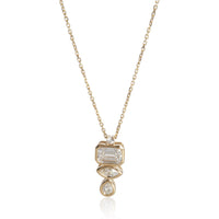 myGemma 1.42 ctw Yellow Gold Lab Grown Diamond Pendant fv