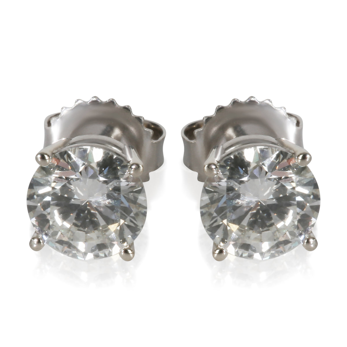 myGemma 2.27 ctw White Gold Lab Grown Diamond Stud Earring fv