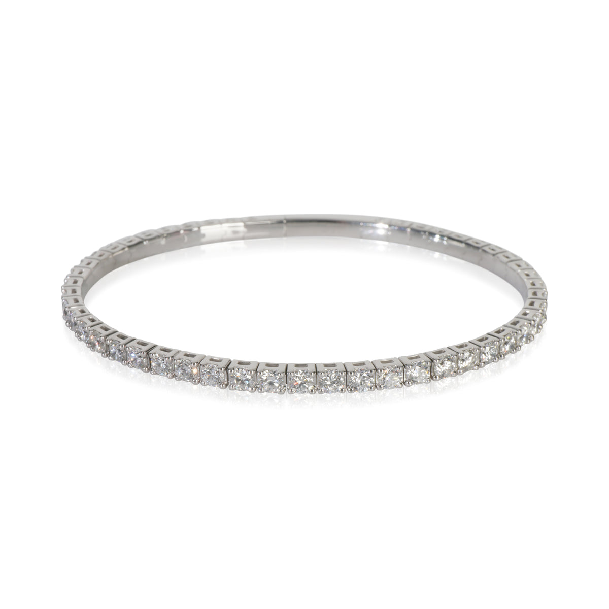 myGemma 5.34 ctw White Gold Lab Grown Diamond Bracelet fv