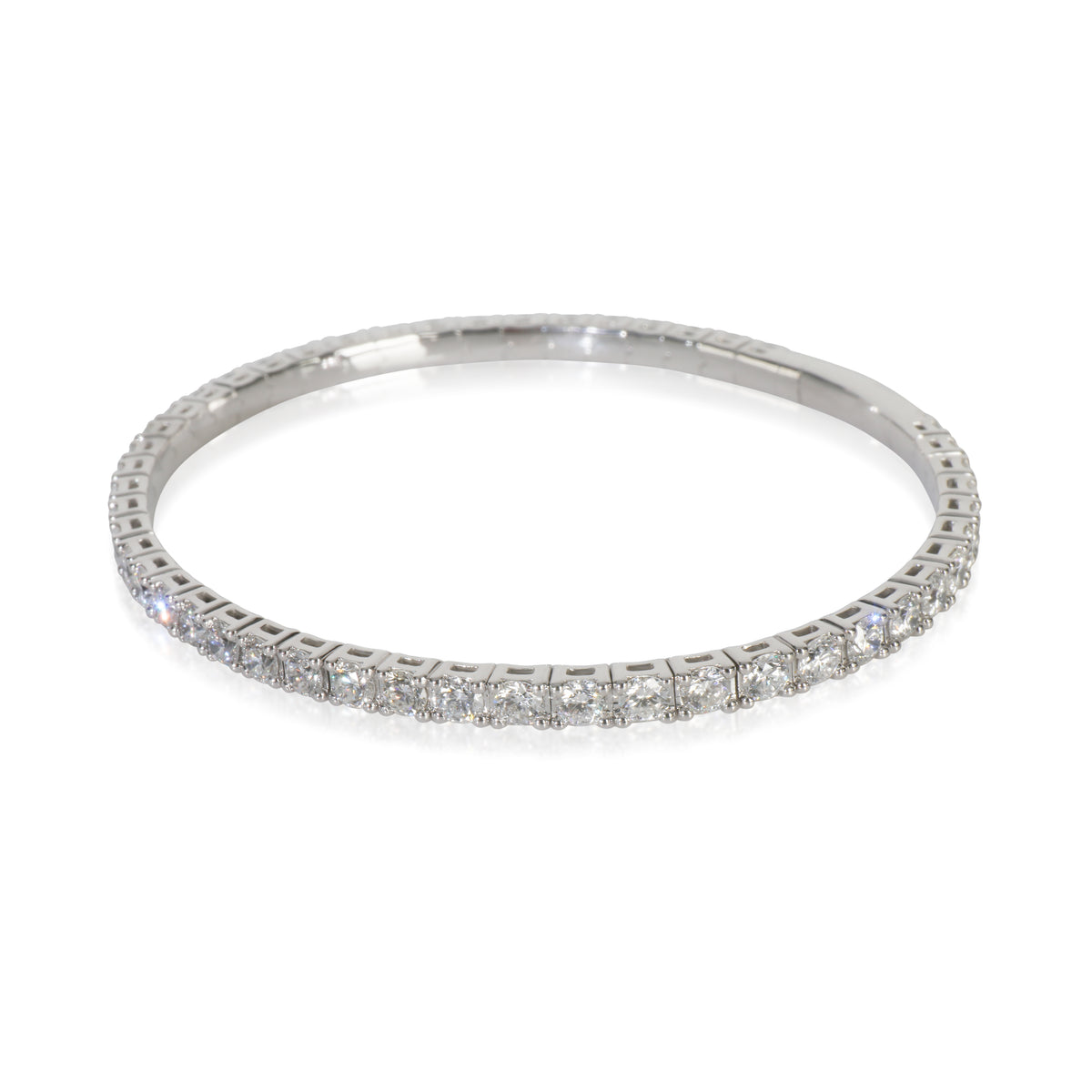 myGemma 5.34 ctw White Gold Lab Grown Diamond Bracelet sv