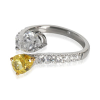 myGemma 2.5 ctw White Gold & Yellow Gold Lab Grown Diamond Ring sv
