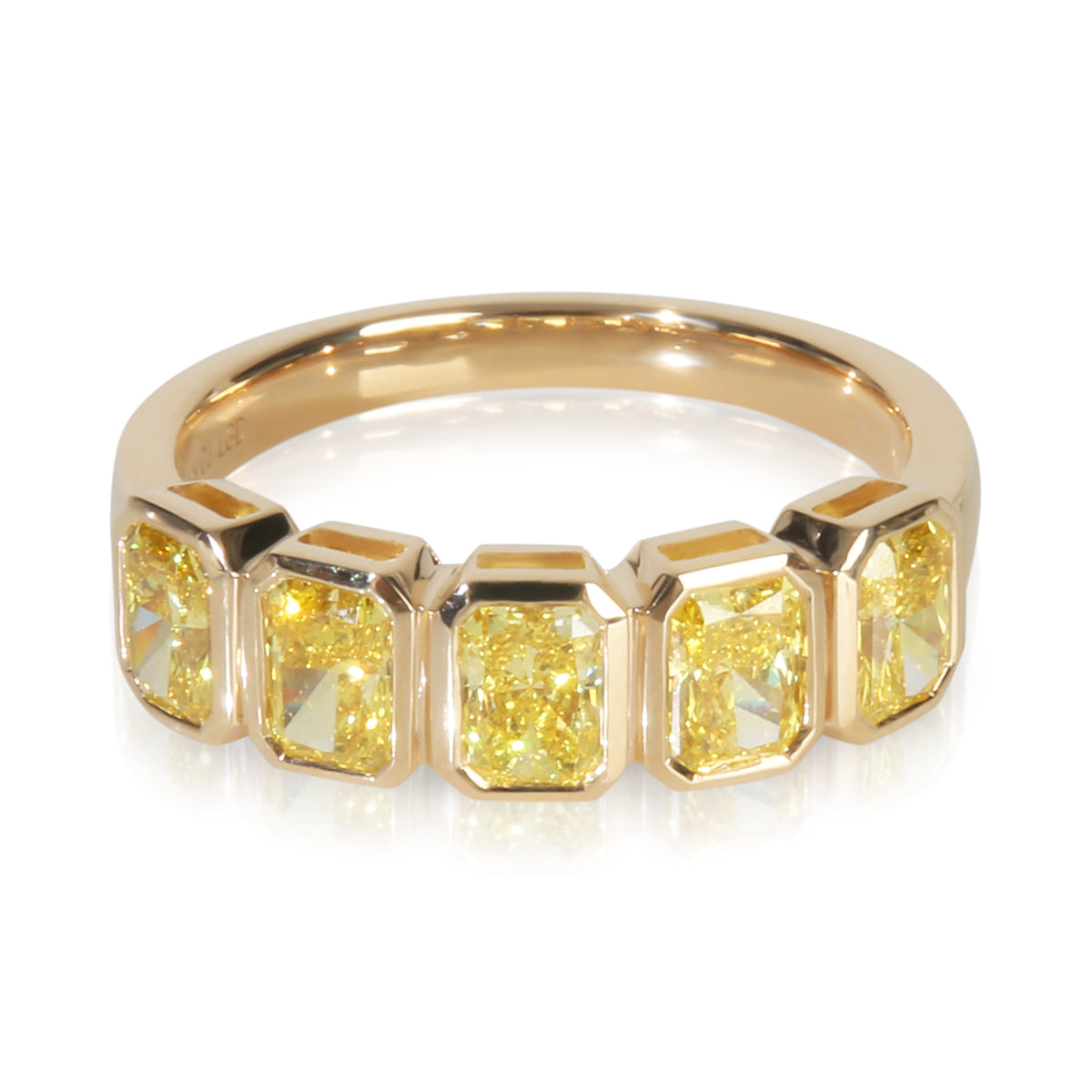myGemma 1.54 ctw Yellow Gold Lab Grown Diamond Ring fv