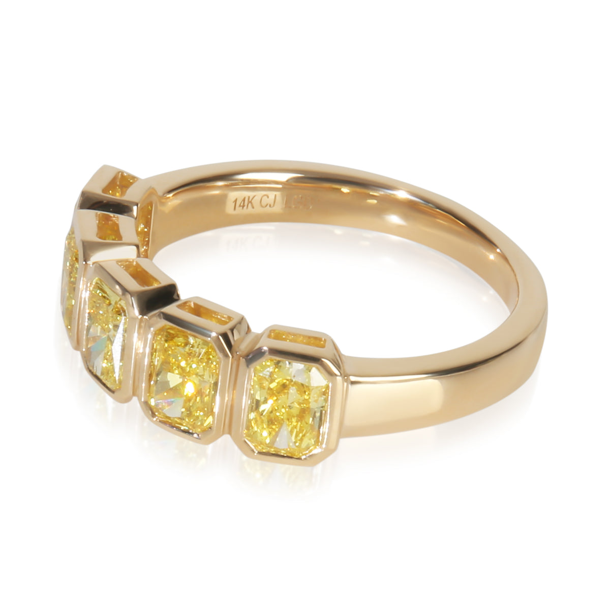 myGemma 1.54 ctw Yellow Gold Lab Grown Diamond Ring sv