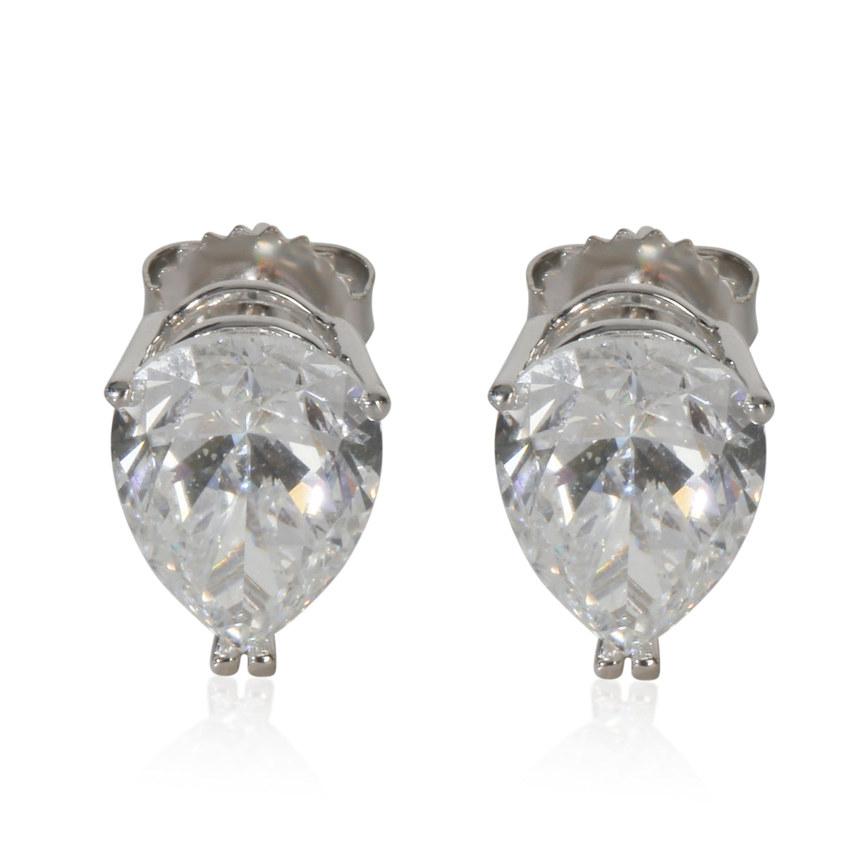 myGemma 6.08 ctw White Gold Lab Grown Diamond Earrings pv