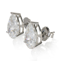 myGemma 6.08 ctw White Gold Lab Grown Diamond Earrings sv