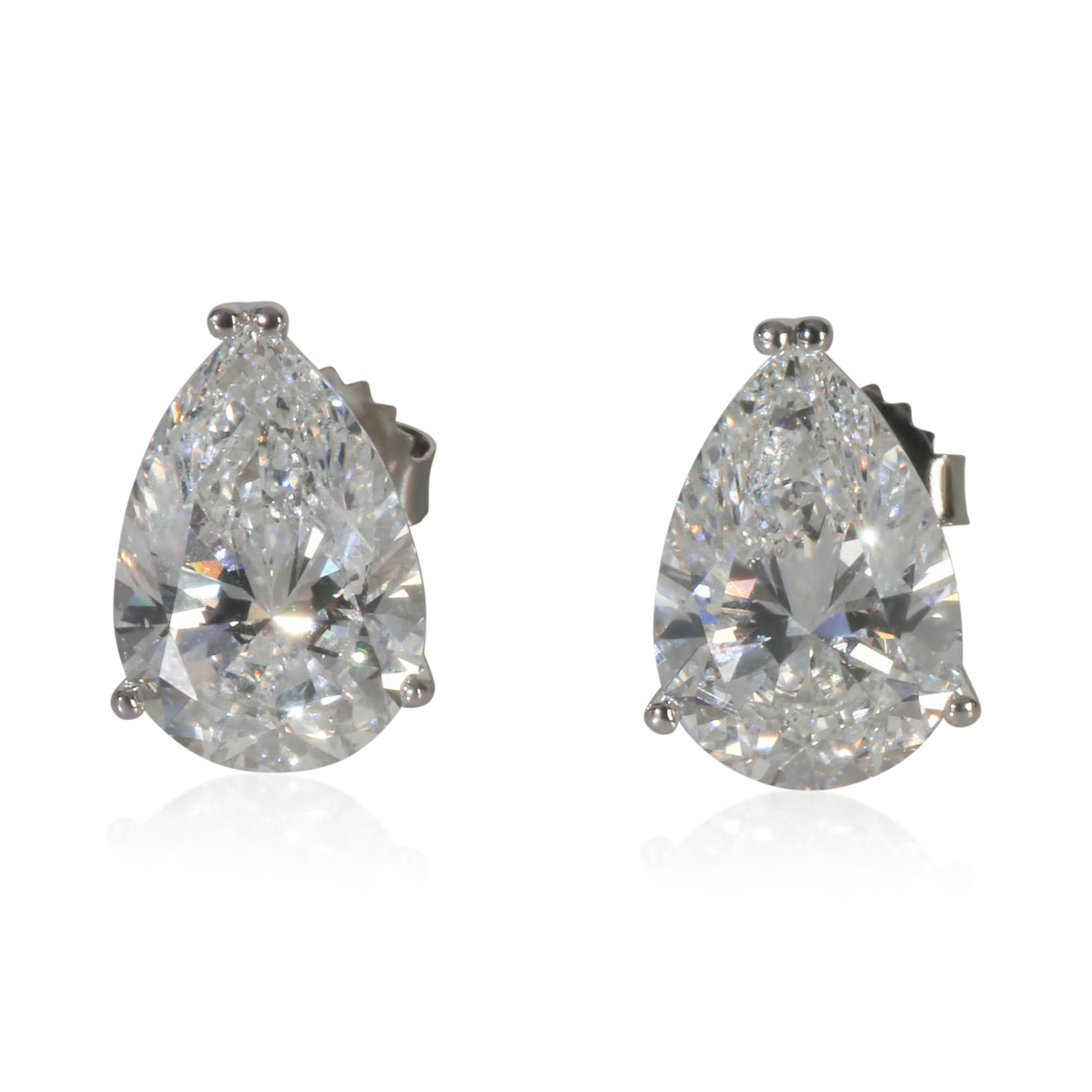 myGemma 6.08 ctw White Gold Lab Grown Diamond Earrings fv