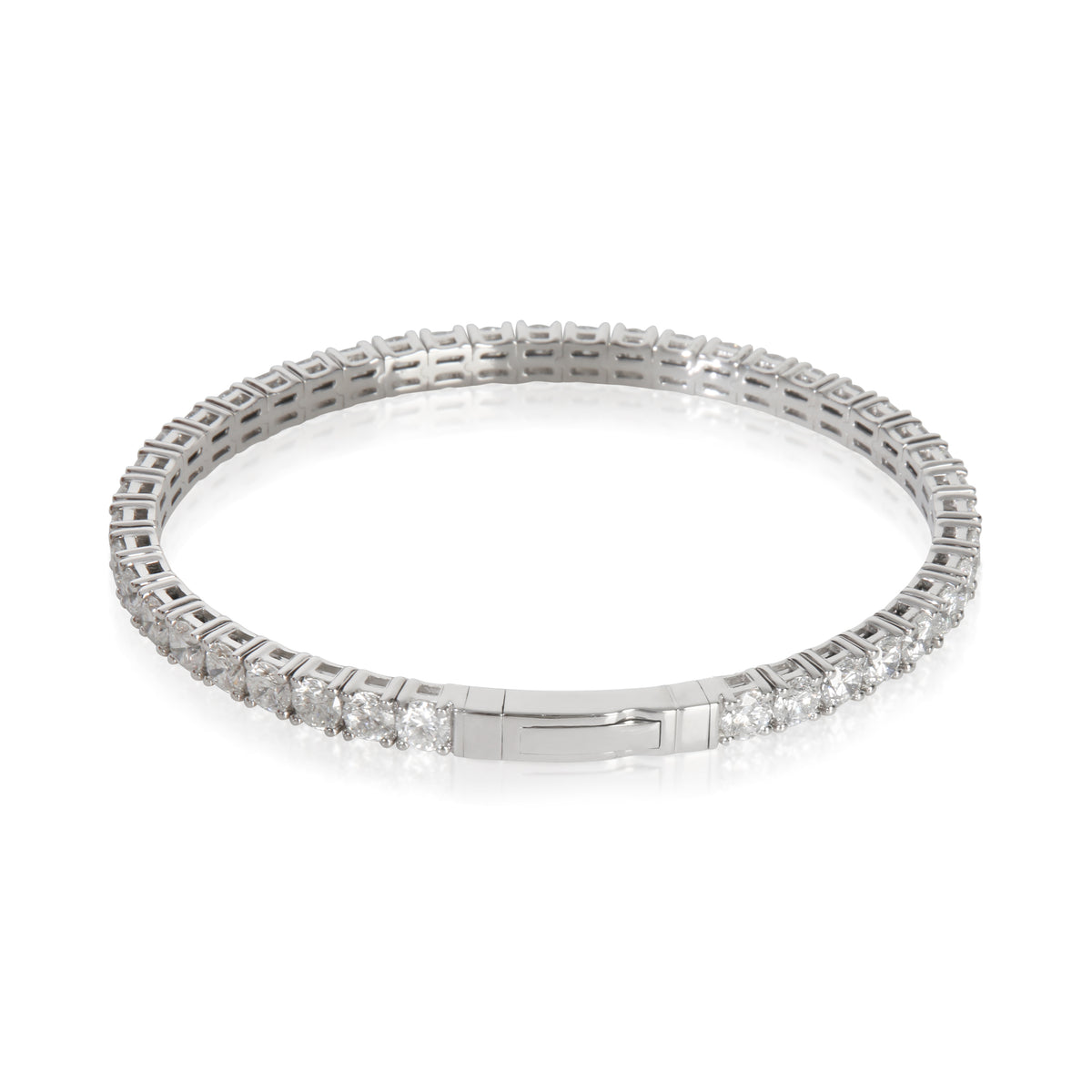 myGemma 10.72 ctw White Gold Lab Grown Diamond Bracelet pv