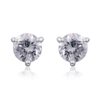 myGemma 1.52 ctw White Gold Lab Grown Diamond Earrings fv