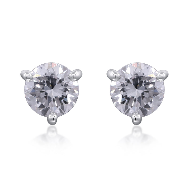 myGemma 1.52 ctw White Gold Lab Grown Diamond Earrings fv