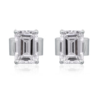 myGemma 1.64 ctw White Gold Lab Grown Diamond Earrings fv