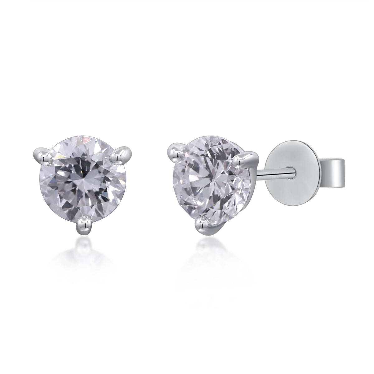 myGemma 0.52 ctw White Gold Lab Grown Diamond Earrings 3