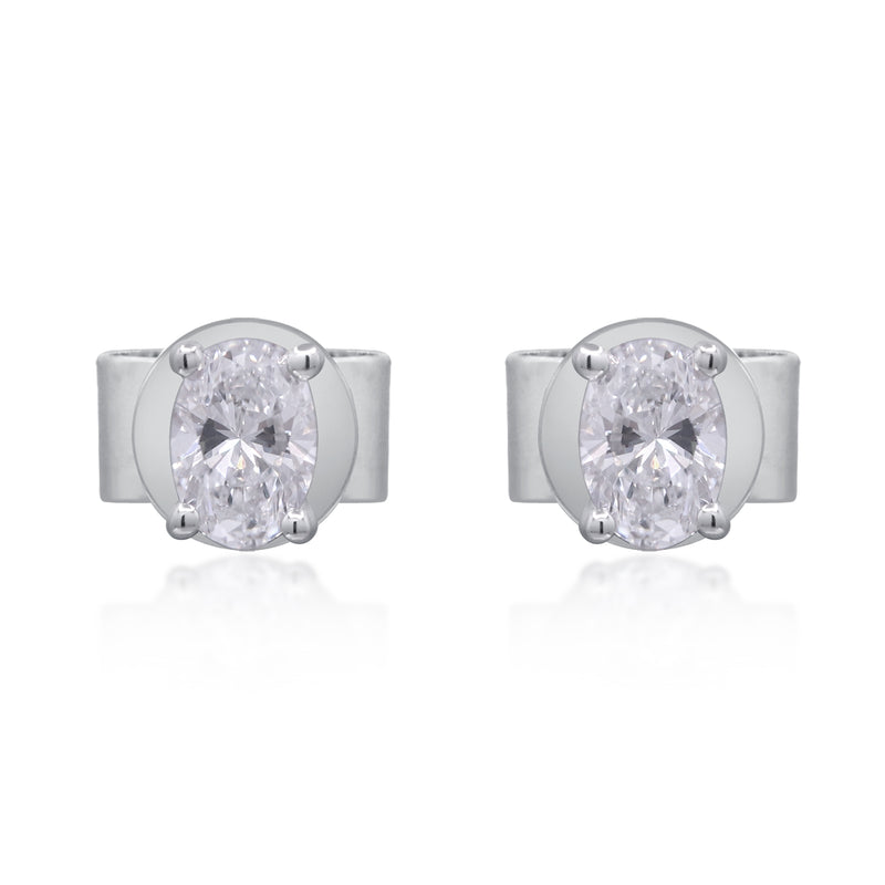 myGemma 0.5 ctw White Gold Lab Grown Diamond Earrings fv