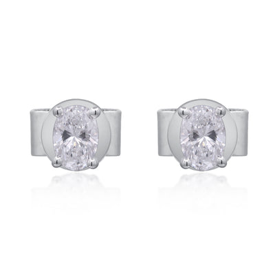 myGemma 0.5 ctw White Gold Lab Grown Diamond Earrings fv