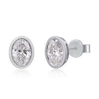 myGemma 2.07 ctw White Gold Lab Grown Diamond Earrings 2