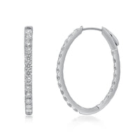 myGemma 3.06 ctw White Gold Lab Grown Diamond Earrings 3