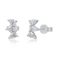myGemma 0.59 ctw White Gold Lab Grown Diamond Earrings 2