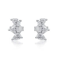 myGemma 0.59 ctw White Gold Lab Grown Diamond Earrings fv