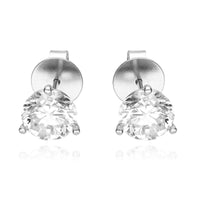 myGemma 1.02 ctw White Gold Lab Grown Diamond Earrings fv