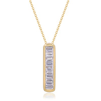 myGemma 0.88 ctw Yellow Gold Lab Grown Diamond Pendant 3