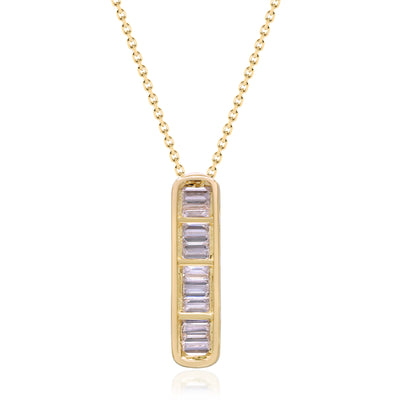 myGemma 0.88 ctw Yellow Gold Lab Grown Diamond Pendant fv