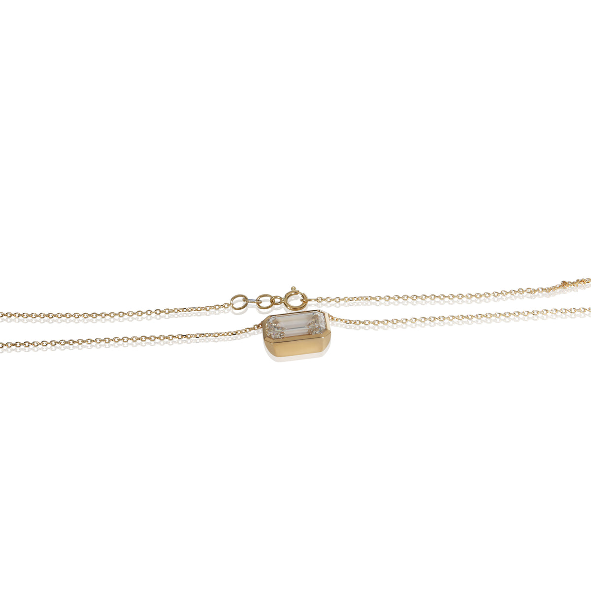 myGemma 4.98 ctw Yellow Gold Lab Grown Diamond Pendant 2