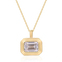 myGemma 3.1 ctw Yellow Gold Lab Grown Diamond Pendant fv